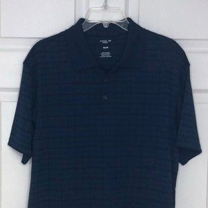 Men's Cool 18 Pro Navy Golf Polo Shirt  M